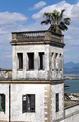 Obraz premium Ruins of an old hotel, Bornos, Andalucia, Spain, Europe