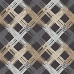 Seamless background with abstract geometric pattern. Scribble texture. Textile rapport.