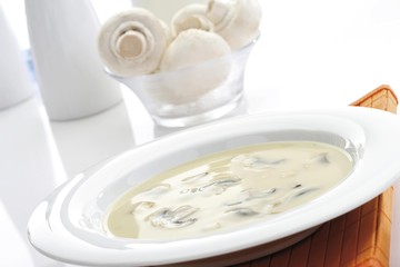Mushroom cream soup
