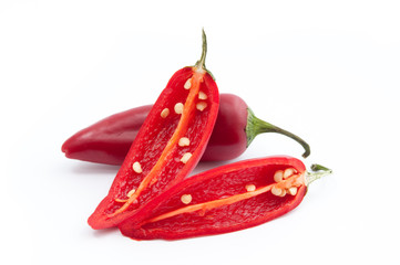 Chili geschnitten