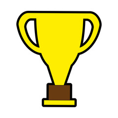 pixelated trophy game award