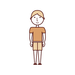 Obraz premium cartoon man icon