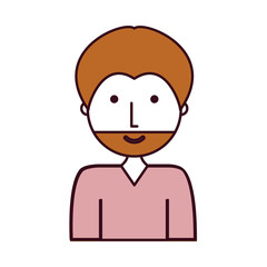cartoon man icon