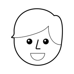 Obraz na płótnie Canvas happy young boy avatar member community