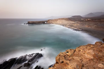 Poster Fuerteventura Coastline Long Exposure © IndustryAndTravel