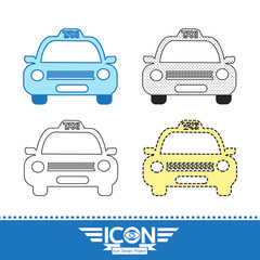 Taxi Car Icon