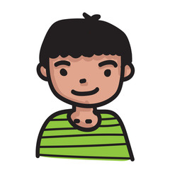 cute kid icon