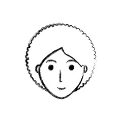 cartoon woman icon