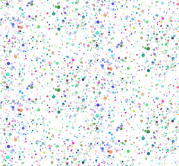 Abstract colorful dots seamless pattern