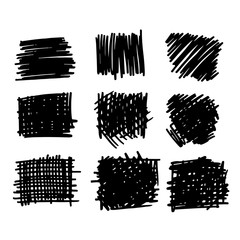 Hand drawn textures and brushes