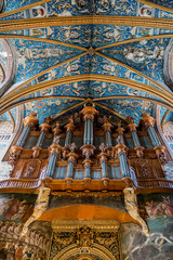 Obraz premium Intérieur de la cathédrale Sainte-Cécile d'Albi