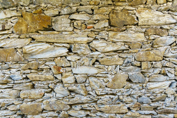 Background of old vintage stone wall