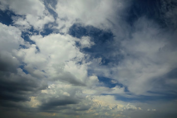 Texture of clouds in the sky