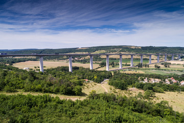 Fototapeta na wymiar Viaduct of Koroshegy in Hungary