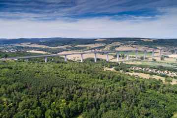 Fototapeta na wymiar Viaduct of Koroshegy in Hungary