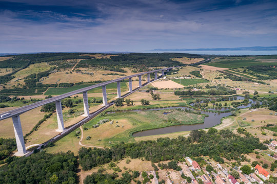 Viaduct of Koroshegy  in Hungary
