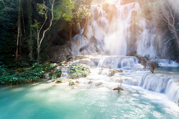 Kuang Si Waterfall (Tat Guangxi), Luang Prabang, Laos