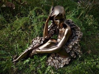 Skulptur, Frau, Denkmal