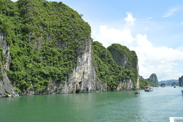 Obraz premium 世界遺産ハロン湾