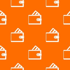 Wallet with credit card pattern seamless