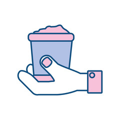 Fototapeta premium flower pot icon