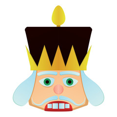 Nutcracker soldier face