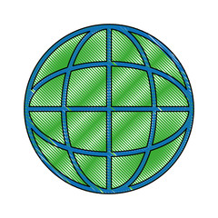 global sphere icon