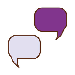 Naklejka premium speech bubble icon