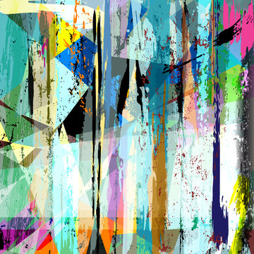 abstract background pattern, with strokes and splashes,
