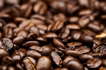 roasted coffee beans, can be used as a background