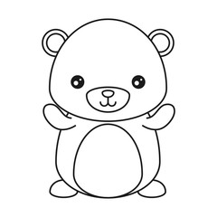 Obraz premium cute animals design