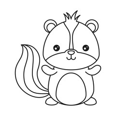 Fototapeta premium cute animals design