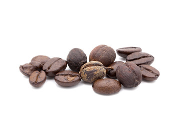 roasted coffee beans, can be used as a background