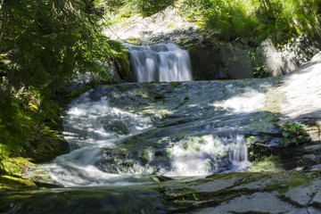 The Canyon of waterfalls