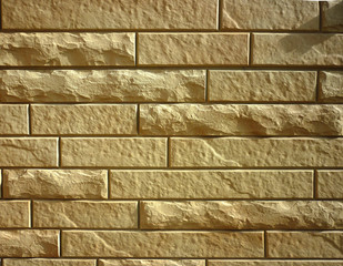 Pattern of modern brick wall.