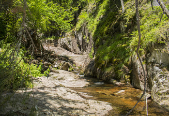 Obraz premium The Canyon of waterfalls