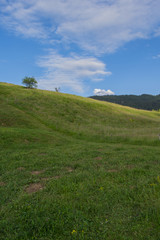 Obraz premium Hills near Stoykite village
