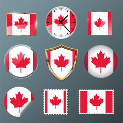 Collection flag Canada
