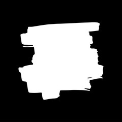 Modern hand drawn ink grunge textures. Template for a business card, banner, poster, notebook, invitation