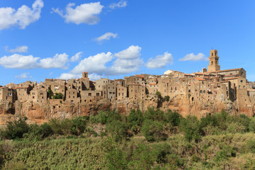 Pitigliano is a medieval town in Tuscany in Italy.