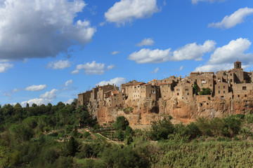 Fototapeta premium Pitigliano is a medieval town in Tuscany in Italy.