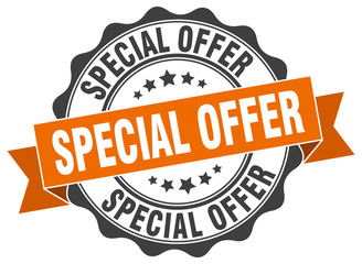 special offer stamp. sign. seal