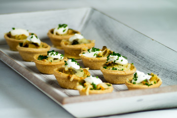 Mini Rosenkohl-Kürbis Quiche