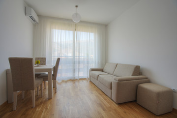 Interior of a living room in a private apartment