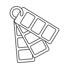 Color guide swatches palette icon