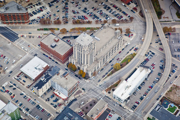 Cincinnati Times Star Building - obrazy, fototapety, plakaty