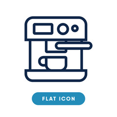 Fototapeta premium Coffee maker vector icon, espresso symbol. Modern, simple flat vector illustration for web site or mobile app
