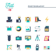 Humanitarian, peace, justice, human rights and more, flat icons set, vector illustration