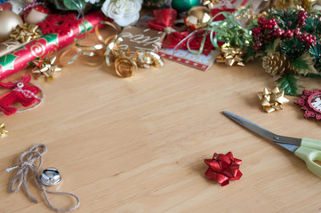 Gift wrapping backgroung