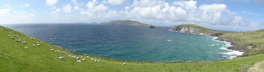 Obraz premium Péninsule de Dingle - Coomeenole Beach - Irlande